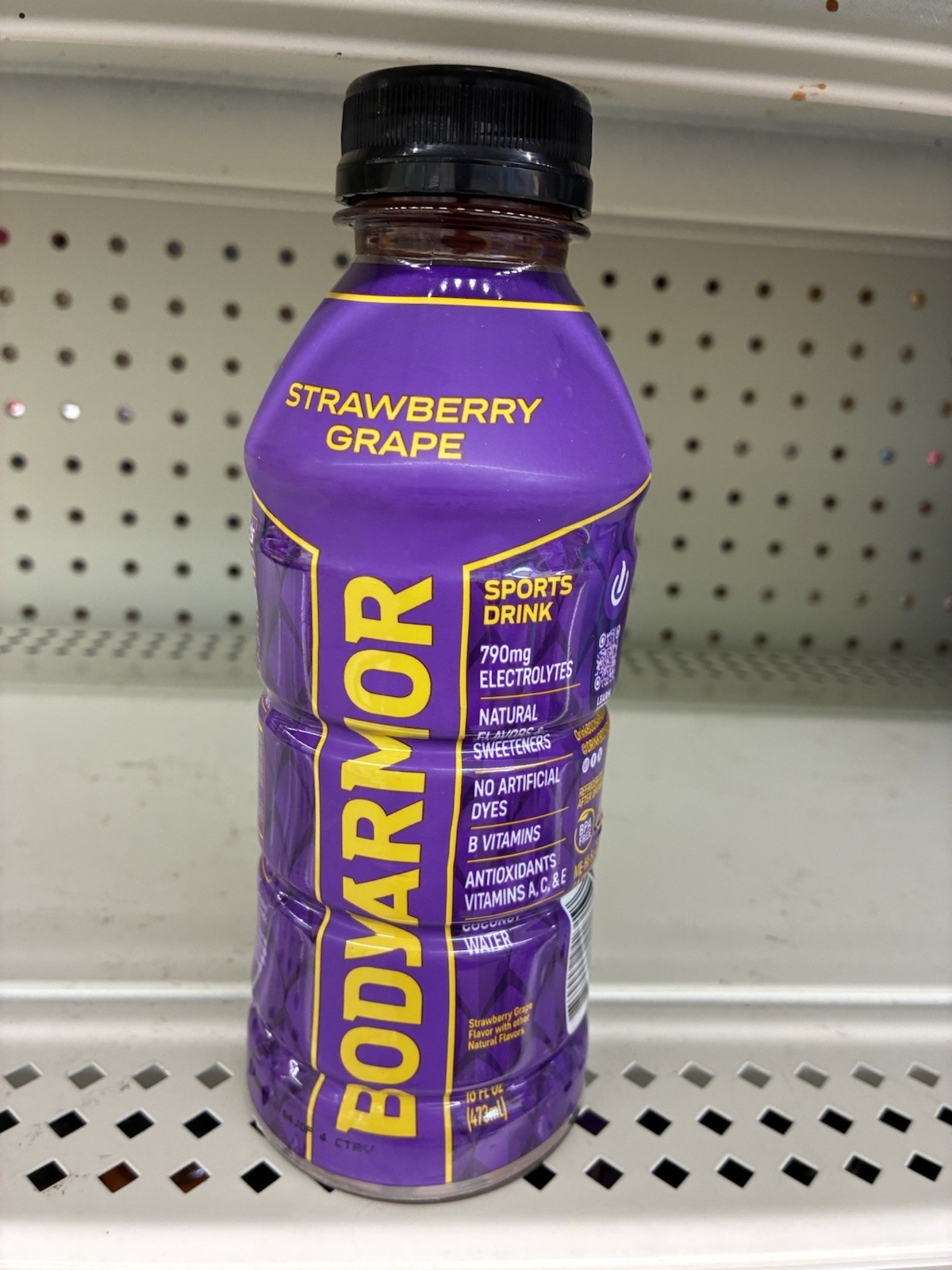 BODYARMOR Strawberry Grape Sports Drink 16 fl oz Electrolytes pack 12