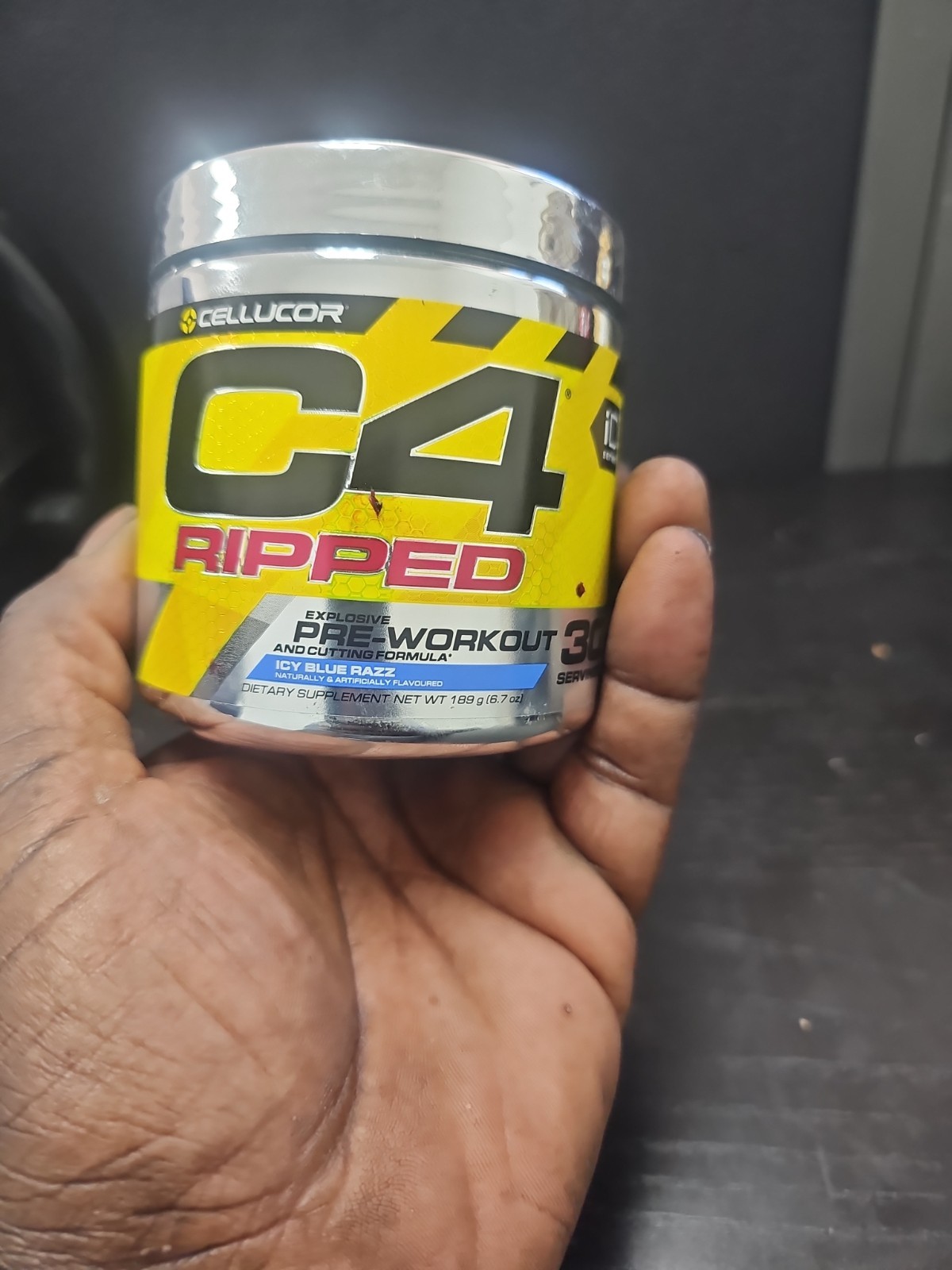 c4 pre workout 30 servings Icy Blue Razz
