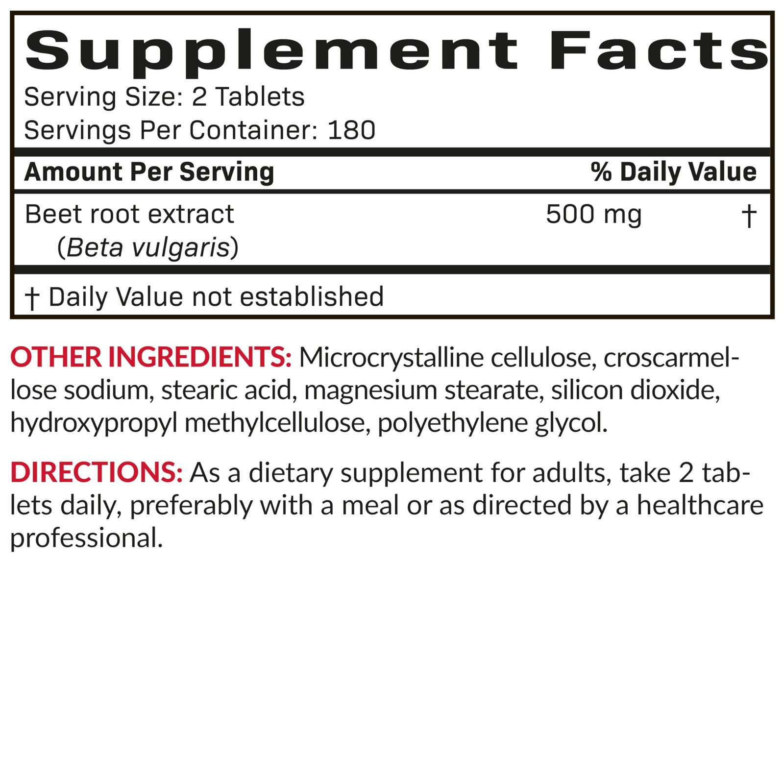 Futurebiotics Beet Root Extra Strength, Non-GMO, 360 360 Count (Pack of 1)