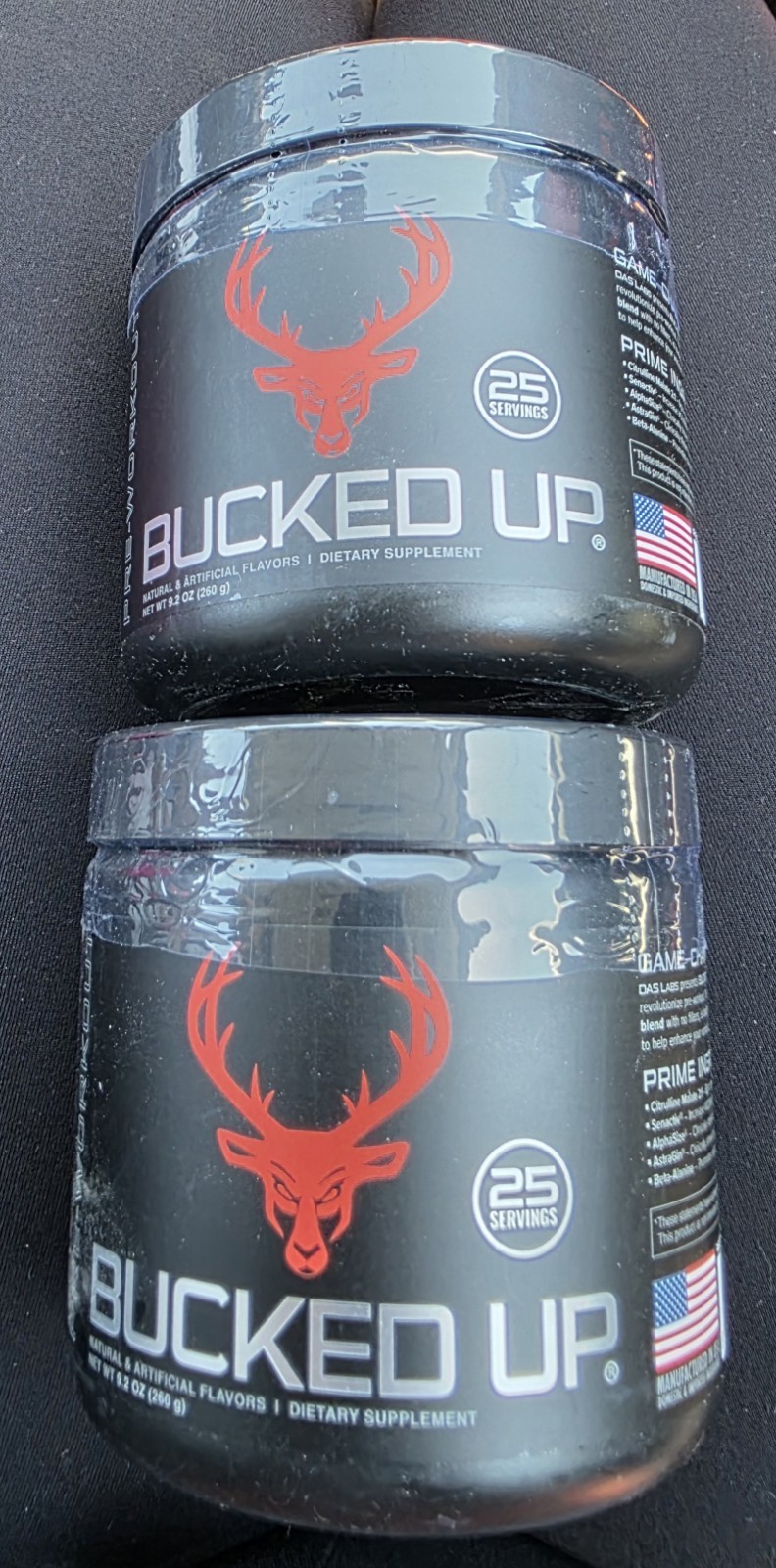2 Pack SPECIAL Bucked Up Pre-Workout – Blood Raz EXP. 2027-2028