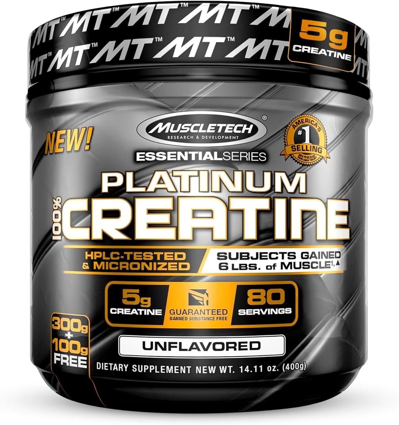 Keto-Friendly Micronized Creatine Powder – 80 Servings for Enhanced Performance