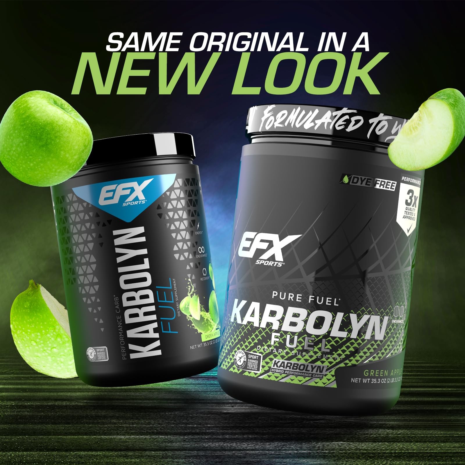 EFX Sports Karbolyn Fuel | FastAbsorbing Carbohydrate Powder | Carb Load, Sus…