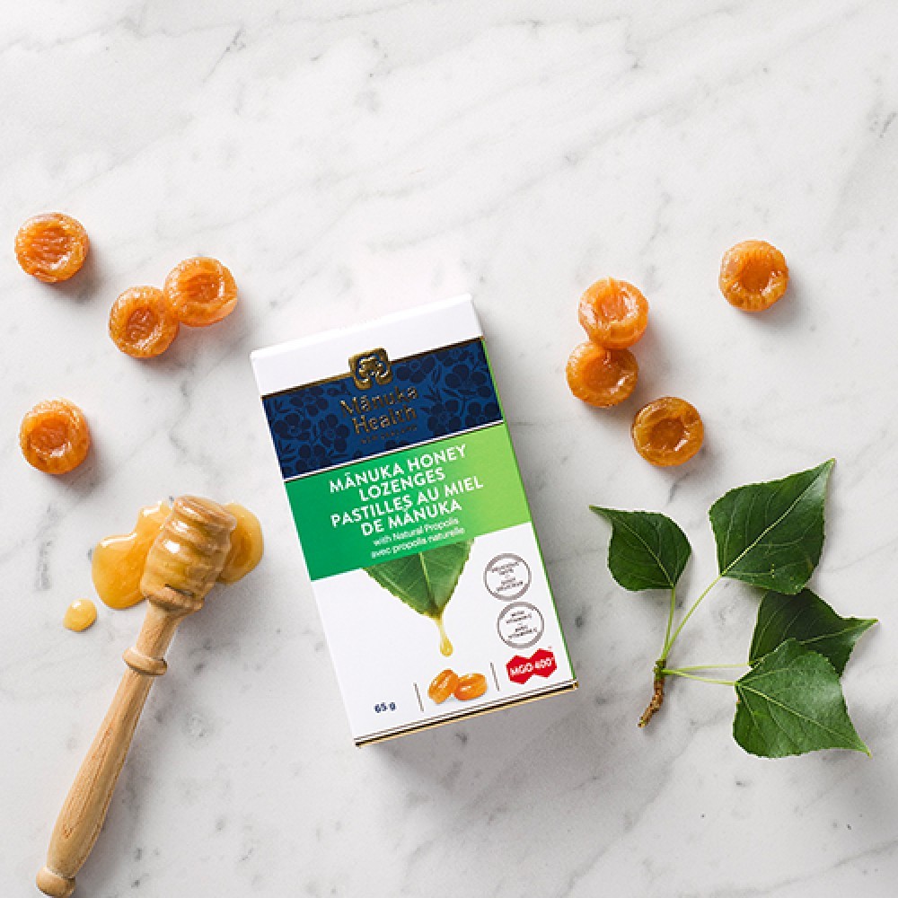 Manuka Health Manuka Honey Lozenges with Propolis 15 Pack 65g