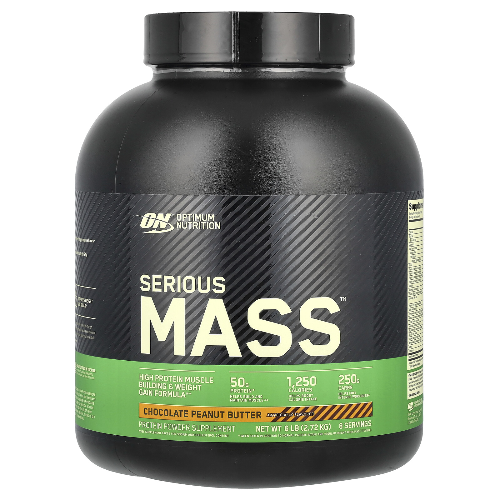 Serious Mass™, Protein Powder Supplement, Chocolate Peanut Butter, 6 lb (2.72