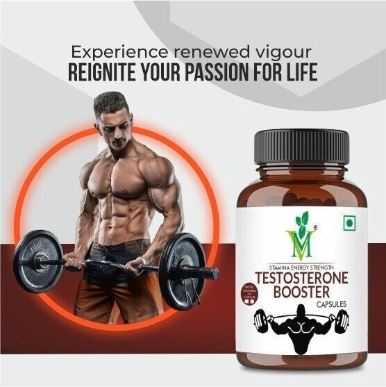 Testosterone Booster Extremely Potent High Energy, Stamina, Muscle Recovery, 90