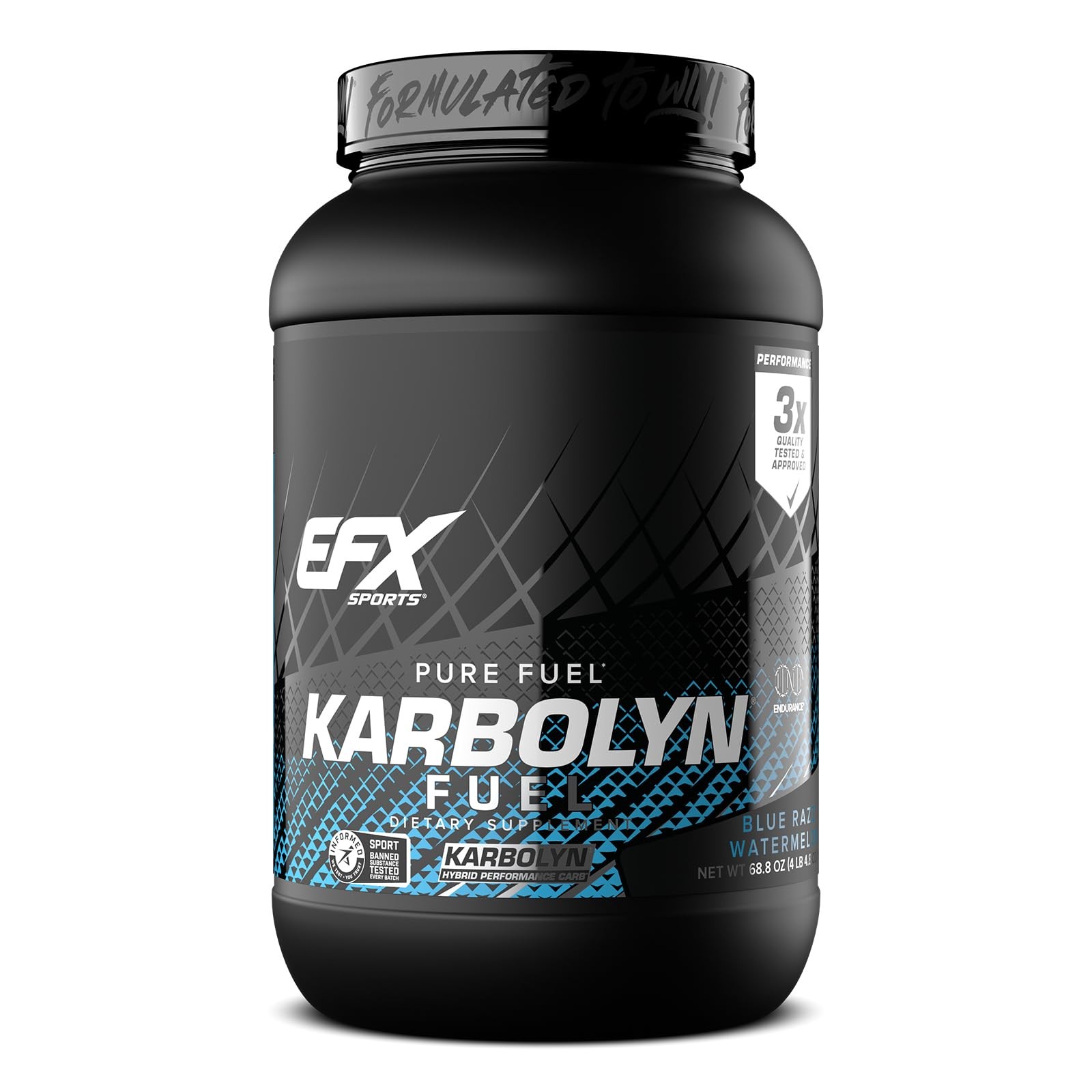 EFX Sports Karbolyn Fuel | Fast-Absorbing Carbohydrate Powder | Carb Load Sus…