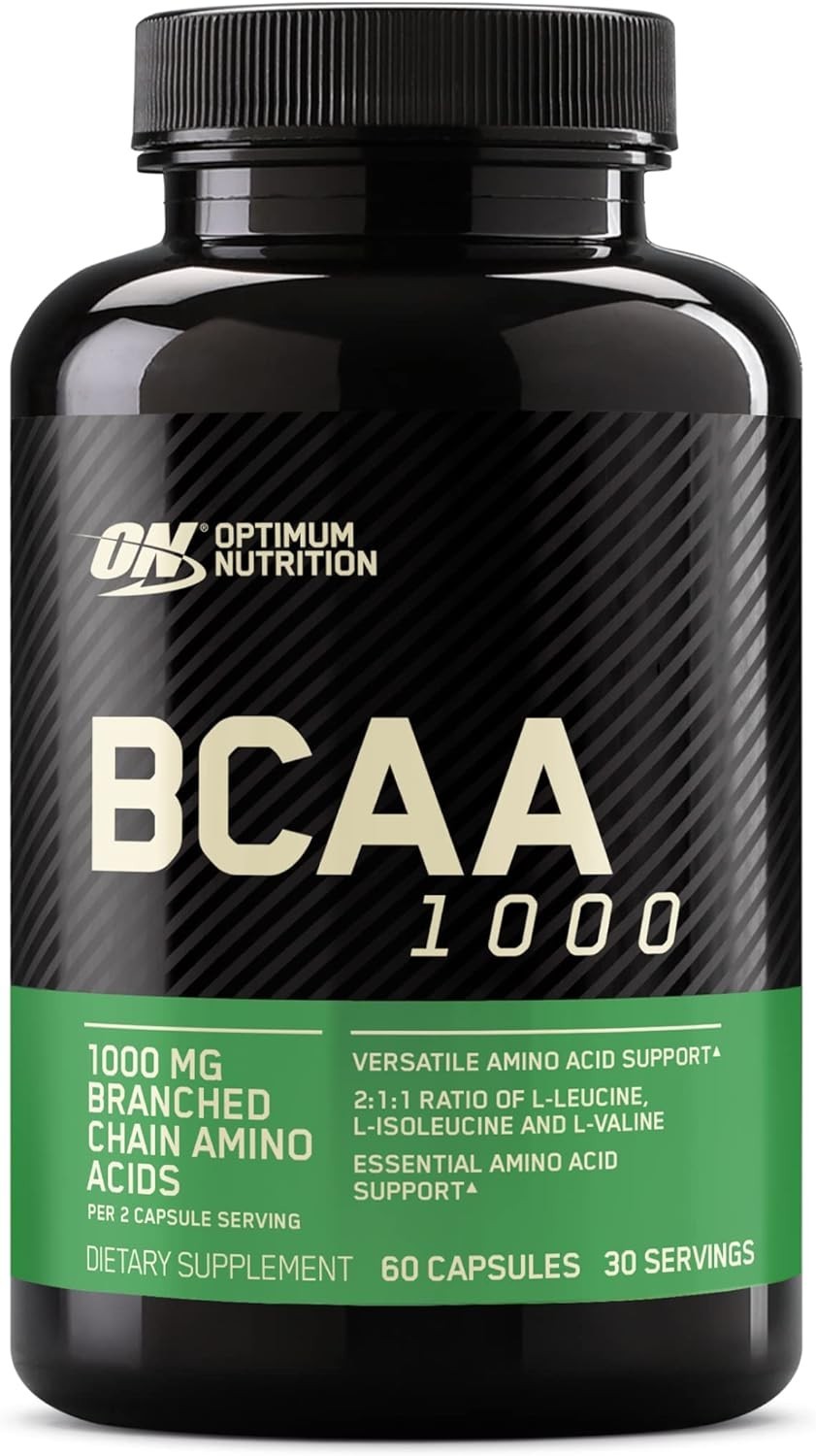 Instantized BCAA Capsules 60 Count for Muscle Support