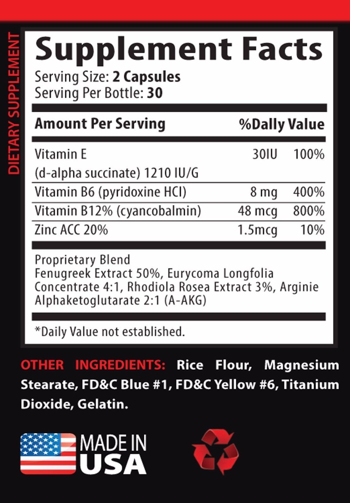 Rhodiola Rosea Extract – FEMALE LIBIDO BOOSTER – Increases desire – 1 Bot