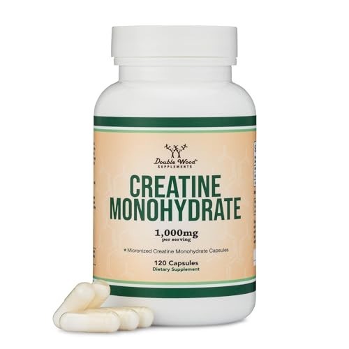 Creatine Pills 1,000Mg per Serving (120 Creatine Capsules) Free Shipping! NEW!..