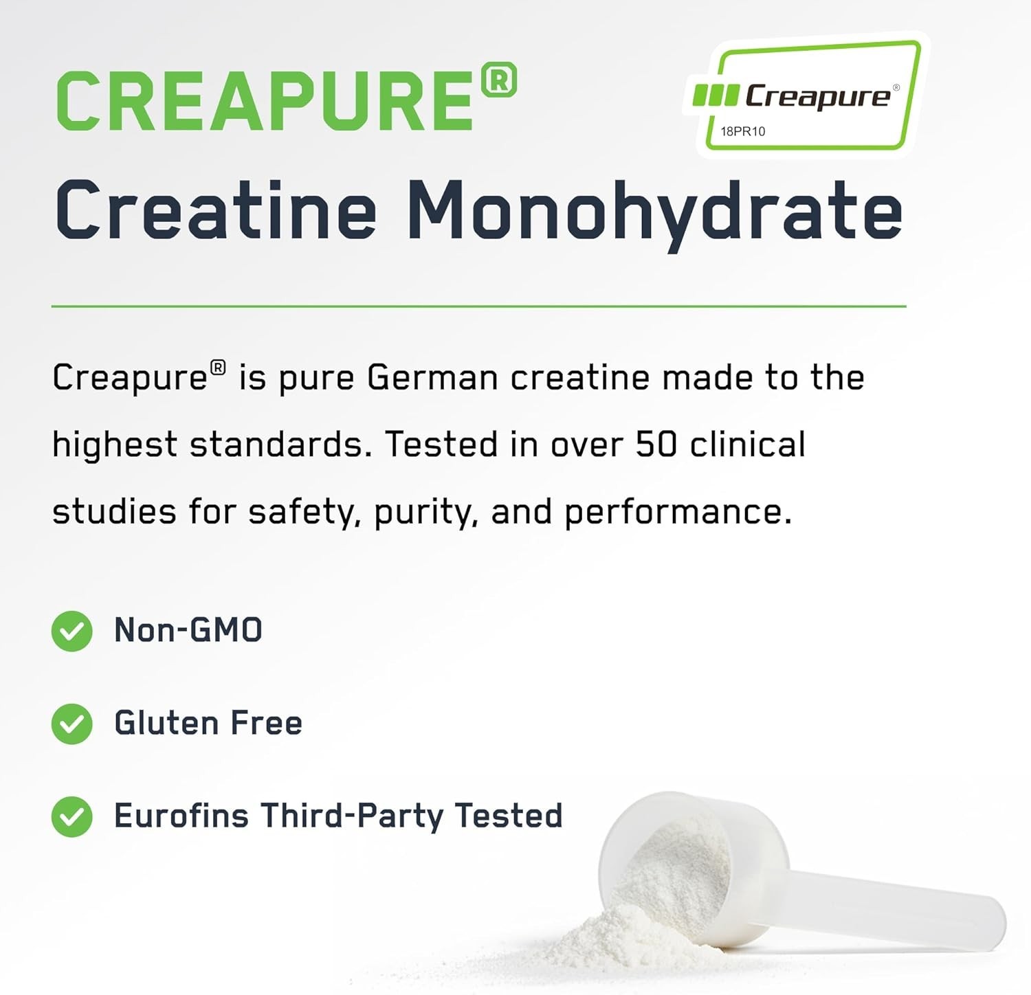 SteelFit Creapure Creatine Monohydrate Powder 100 Servings Unflavored new Sealed