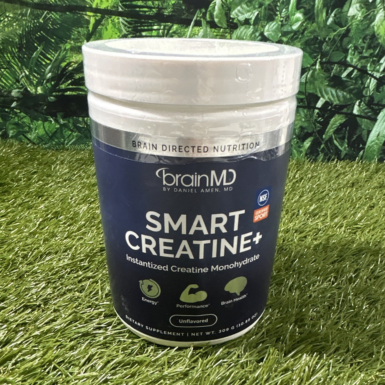 brainMD Smart Creatine+ Instantized Creatine Monohydrate Powder 309g Exp 06/2027