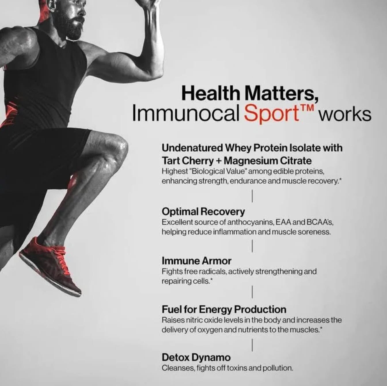Immunocal Sport Glutathione Precursor EXP:2026/2027 3 Boxes ‼️‼️