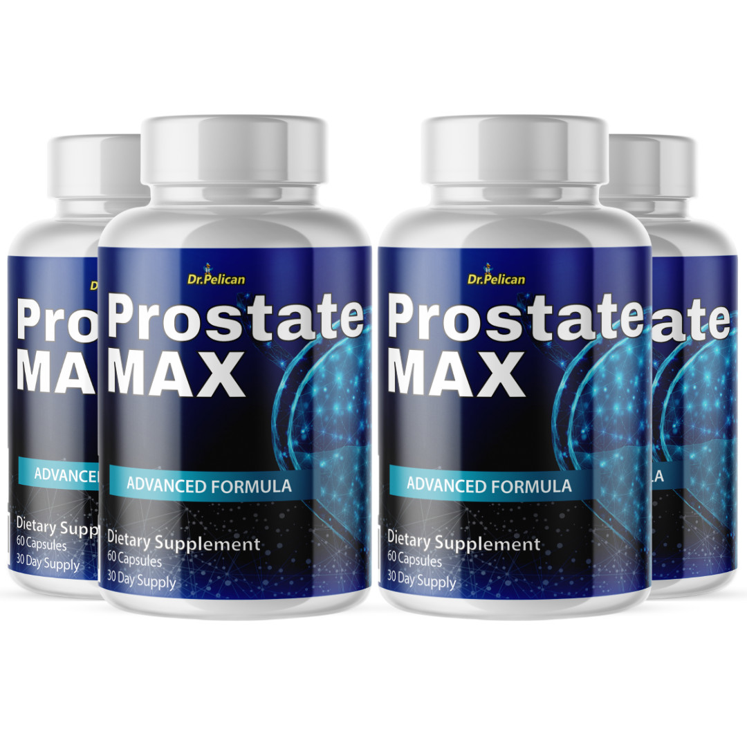 Prostate Max- Prostate Support- 4 Bottles- 240 Capsules