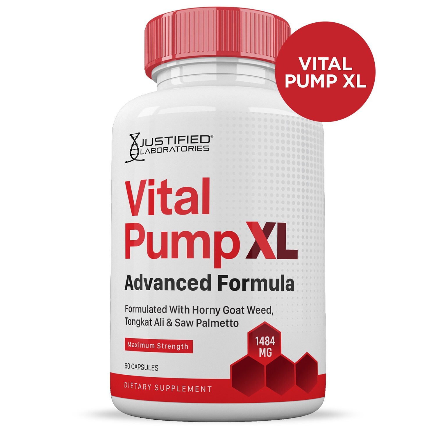 VItal Pump XL for Men Advanced Formula 1484MG Pills Vitamin Supplement 10 Pack