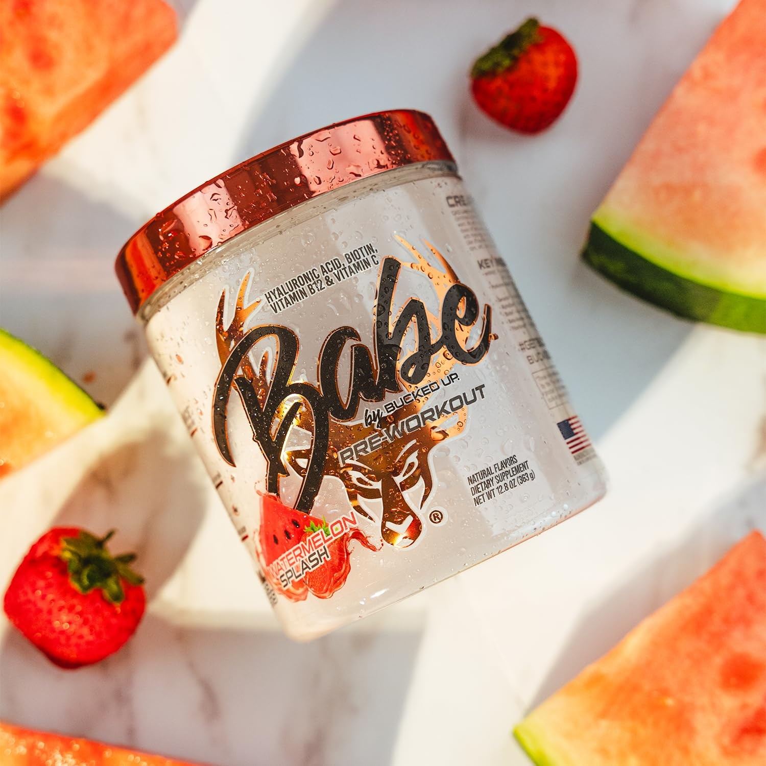Babe Pre Workout powder for Women | Watermelon Splash | 6g Citrulline, 2g Bet…