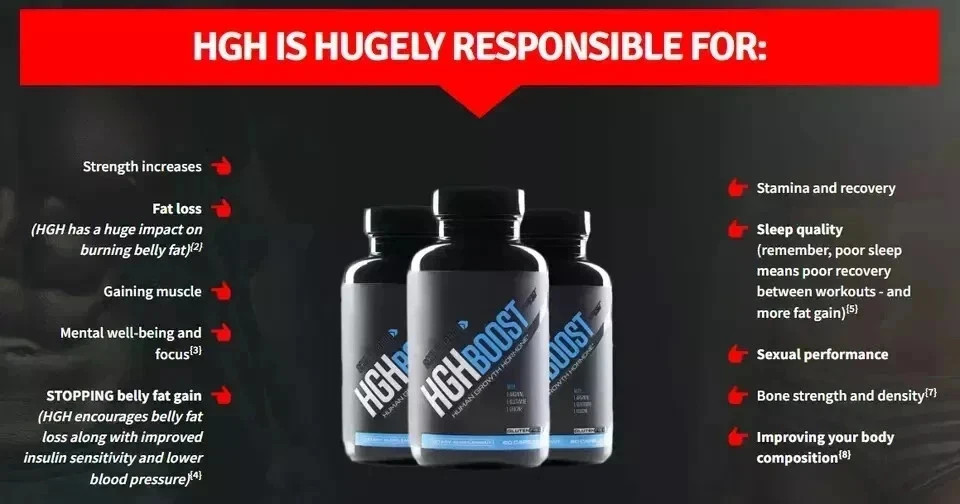 Sculpnation HGH BOOST Human Growth Hormone Muscle build Fat Burn Sex Pack of 1 .