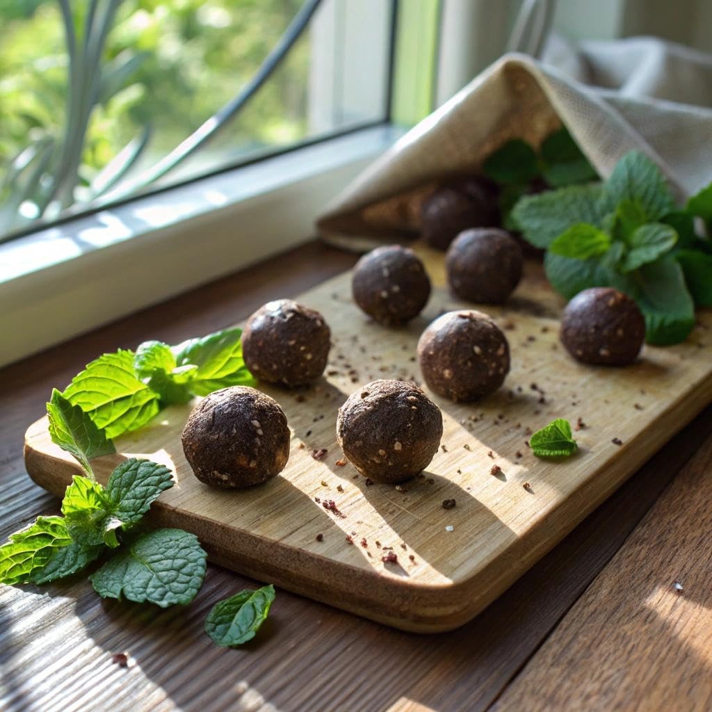CirC Energy Bites – 12x Mint Choc Chip Gluten-Free Protein Balls – 10g Protein