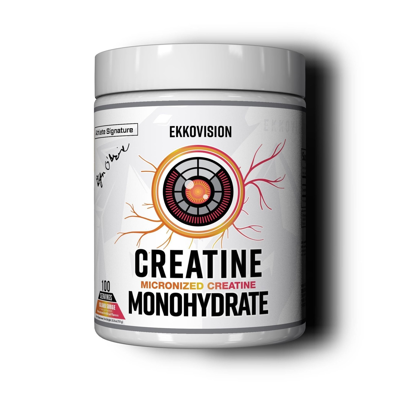 Creatine Monohydrate Powder, Micronized, Island Surge, Pre Workout & Post Wor…