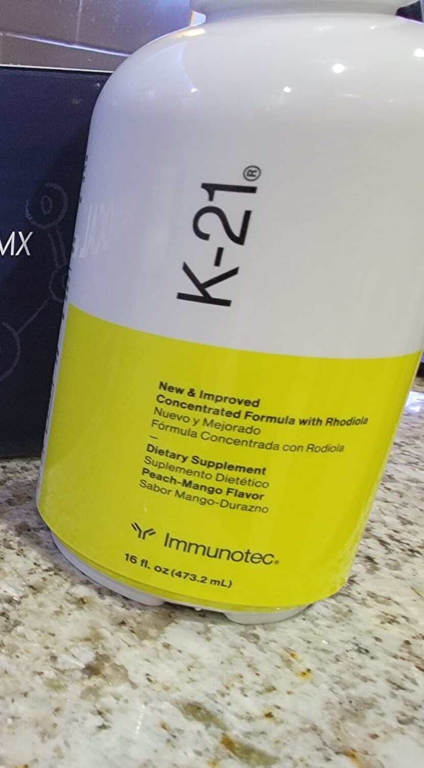 NEW & IMPROVED IMMUNOTEC k-21(Knutric ) 16fl.oz / 473.2ml BOTTLE FREE SHIPPING!!