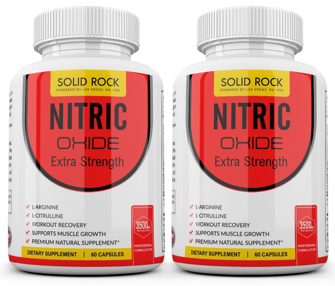 Nitric Oxide Booster L-Arginine, L-Citrulline 3500mg 120 Caps HIGHEST POTENCY