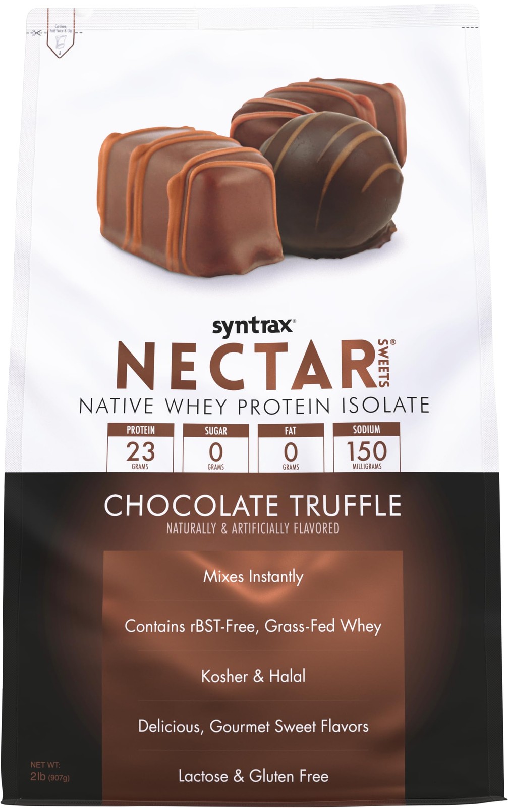 Syntrax Nutrition Nectar Sweets, 100 Whey Isolate Protein Powder, Chocolate T…