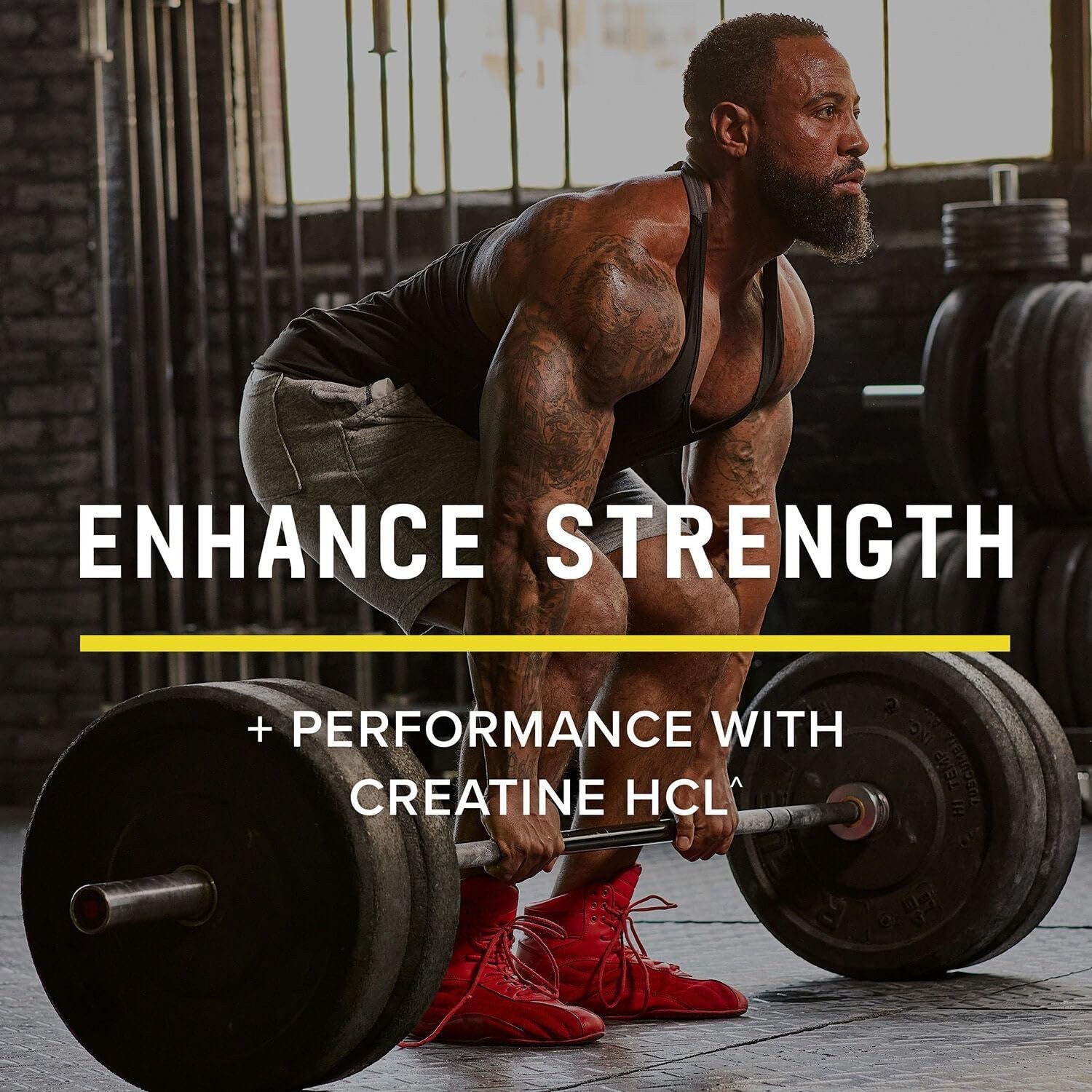 BEYOND RAW Creatine HCl Powder, Science Backed, Lab Grade, 60 Servings