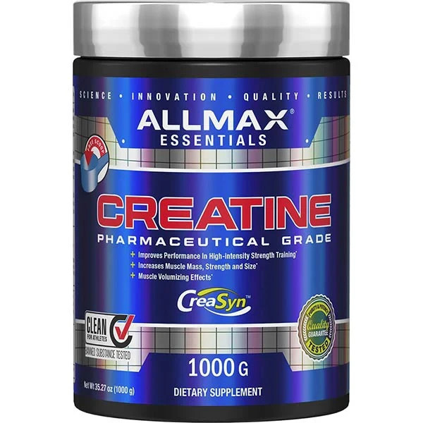 ALLMAX Essentials CREATINE – 1000g Powder – Improves Performance & Training