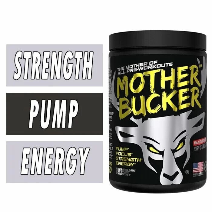Bucked Up Mother Bucker Mother of All Pre-Workouts 20 Servings 5 Great Flavors