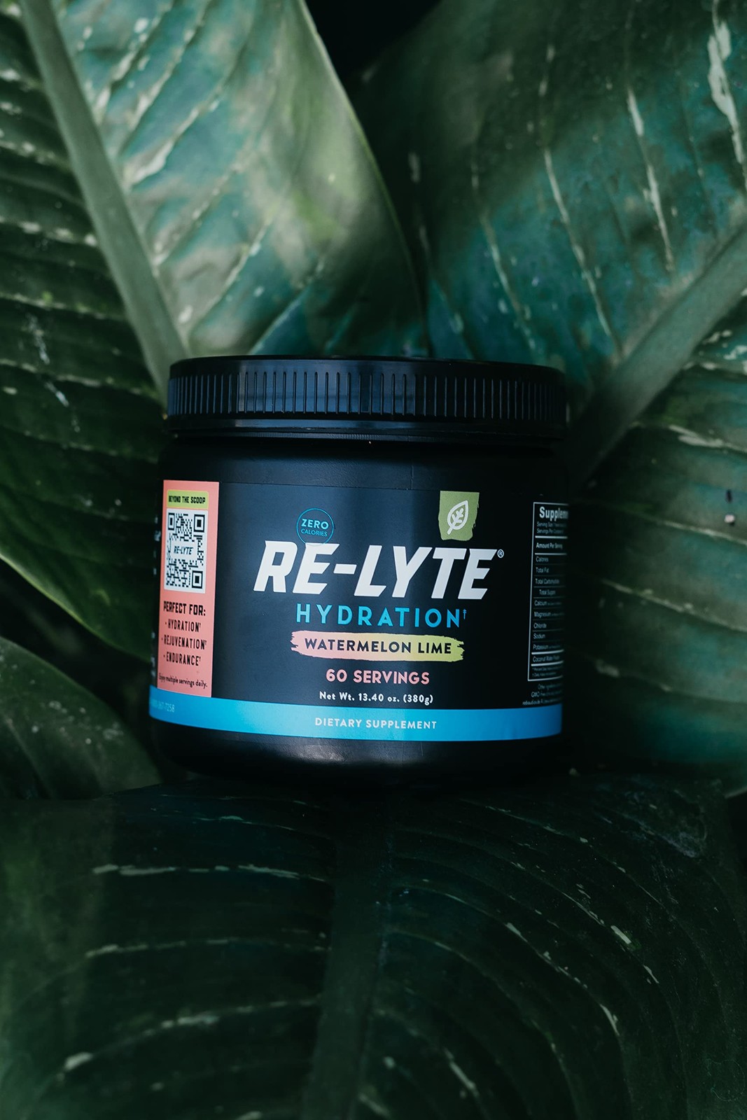 REDMOND Re-Lyte Hydration Electrolyte Powder Mix Watermelon Lime