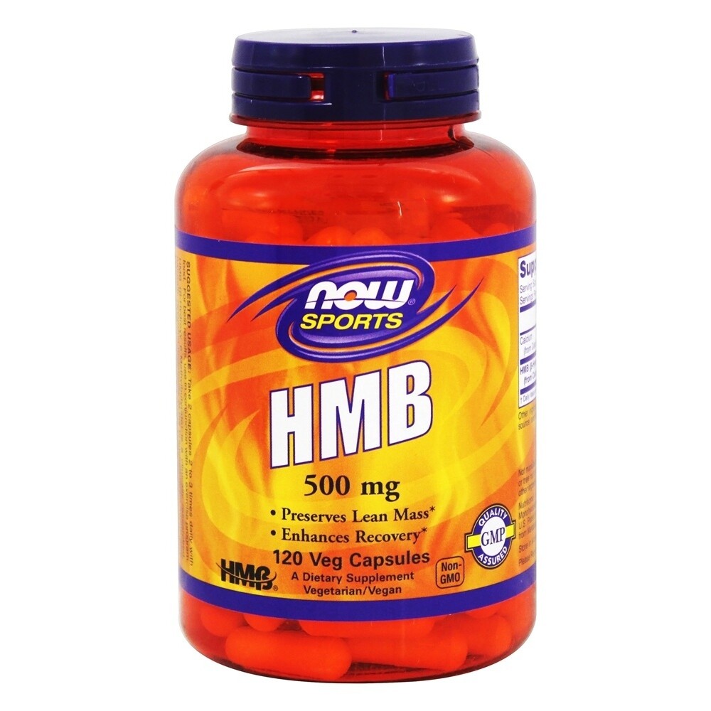 NOW Foods HMB 500 mg., 120 Vegetarian Capsules