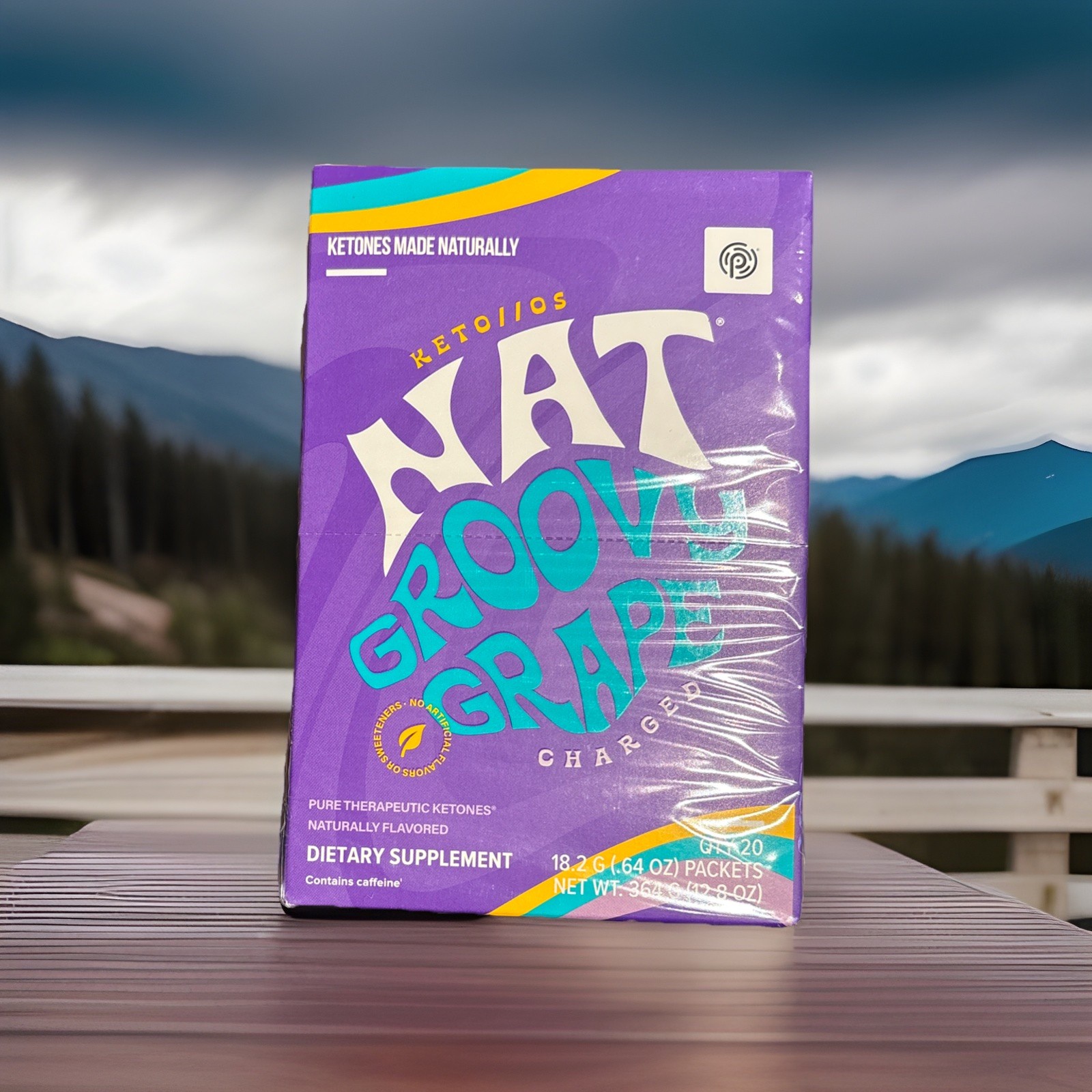PRUVIT Keto OS NAT Ketones Groovy Grape Caffeine Free. 20 PACKS Free Shipping.