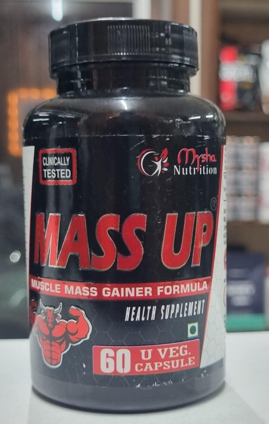 MASS UP Muscle Gainer Formula 60 Capsule