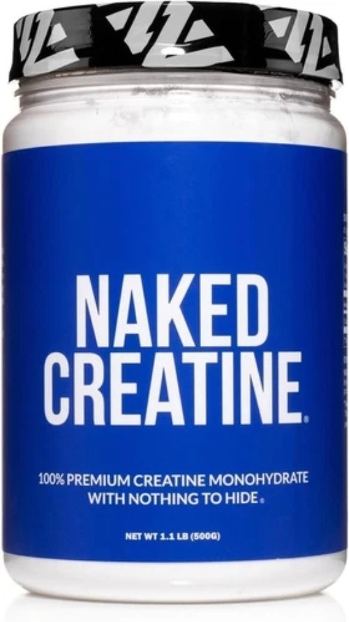 NAKED Pure Micronized Creatine Monohydrate Powder, Unflavored, 500g