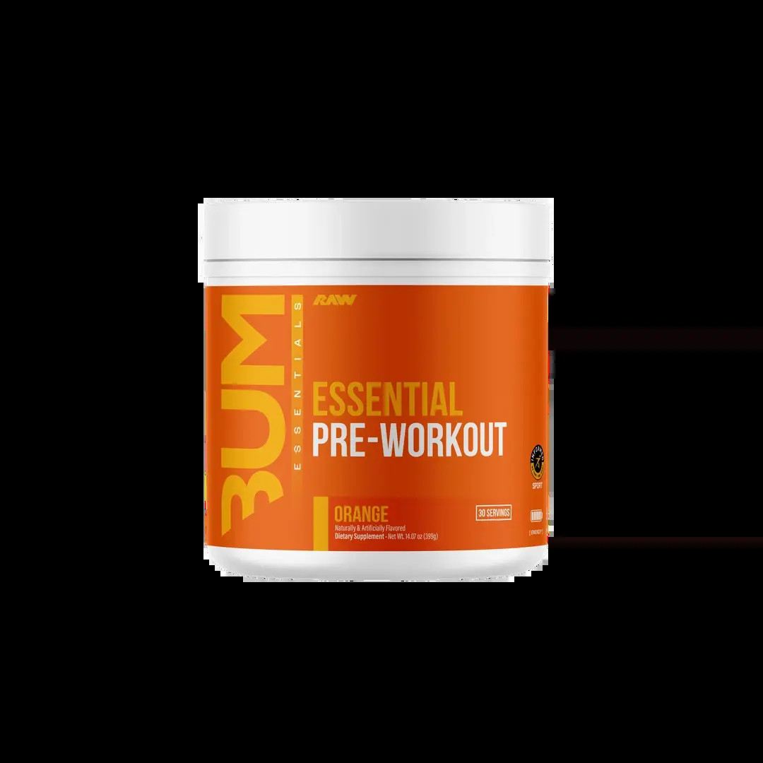 RAW Essential Pre Workout Powder – Energy, Focus & Pump – L-Citrulline, Beta Ala