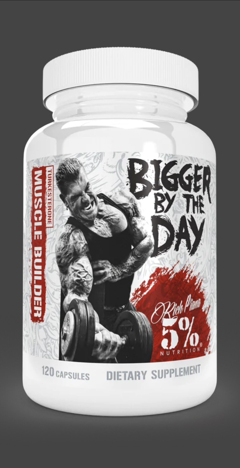 5% Nutrition BIGGER BY THE DAY Laxogenin+ 90 caps, Legendary Series BUILD MUSCLE