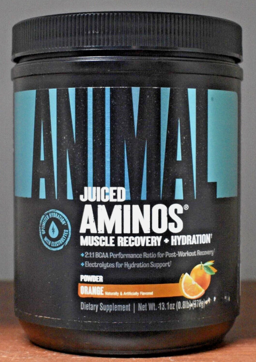 Universal Nutrition Animal Juiced Aminos Orange 30 Servings 13.5 oz Hydration