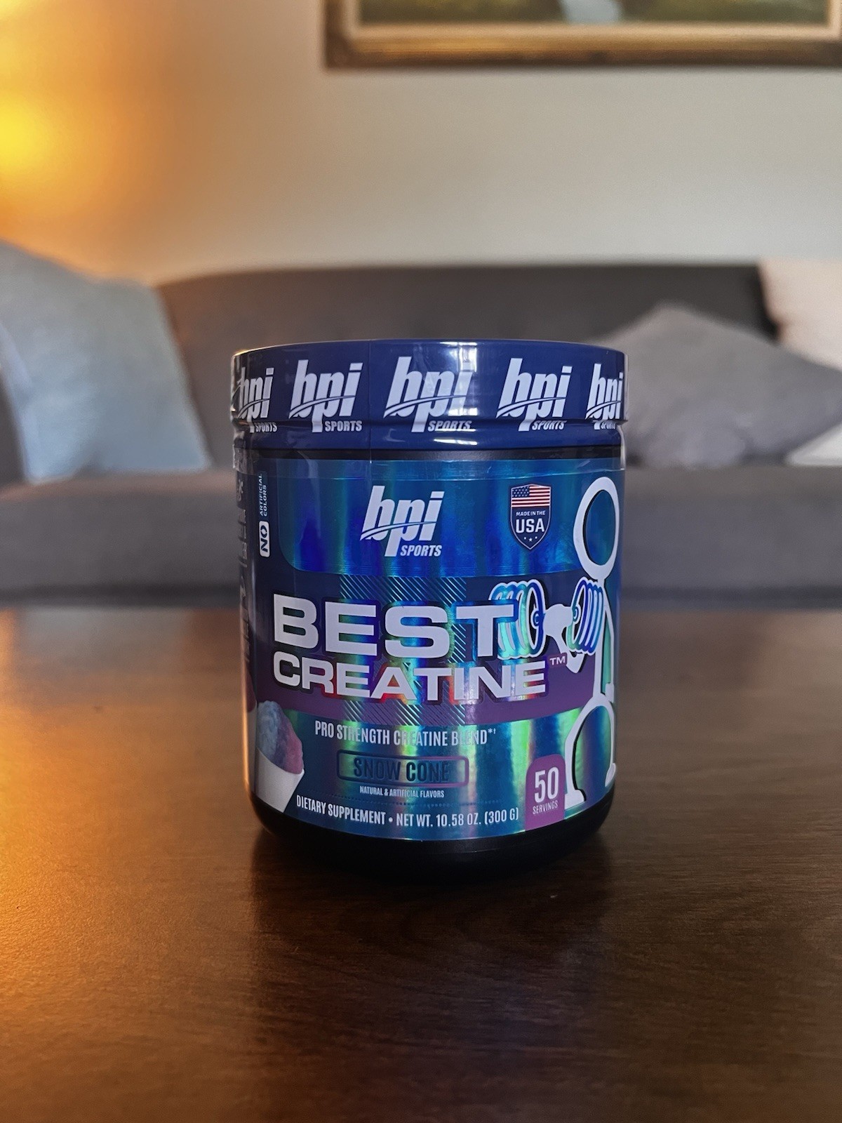 BPI Sports Best Creatine For Muscle Growth Snow Cone 50 Servings