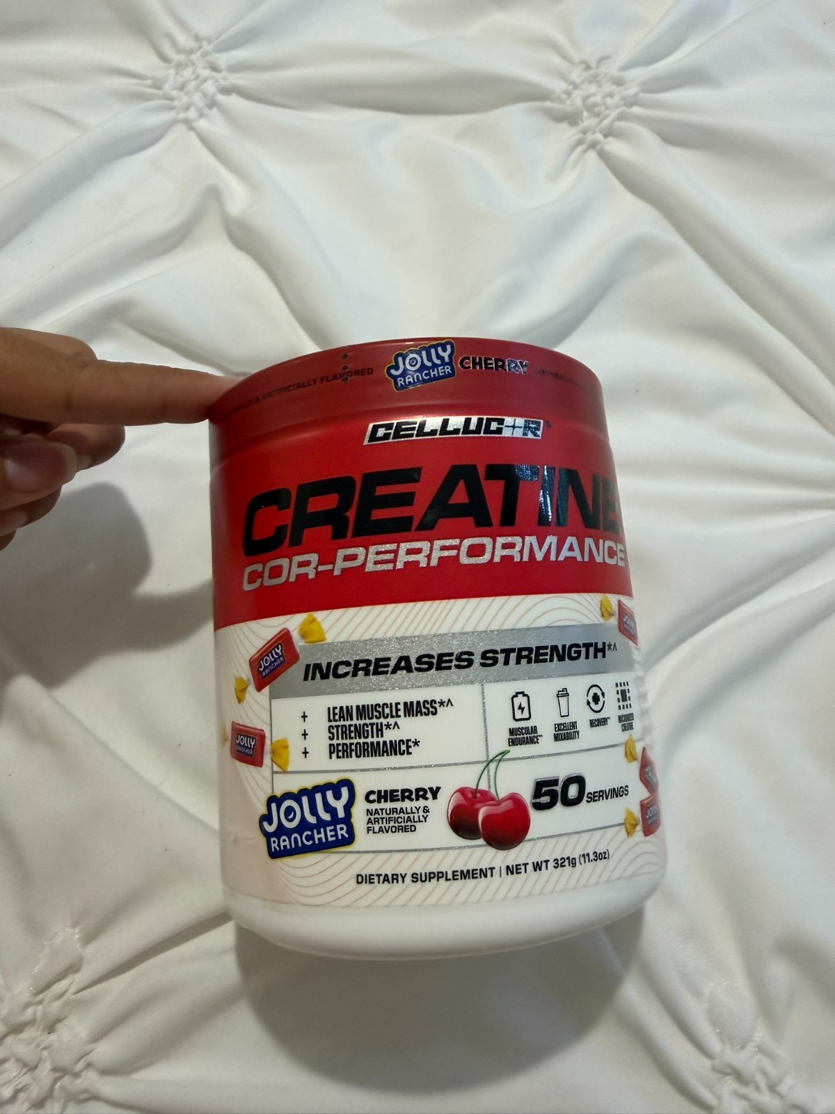 COR-Performance® Creatine, Jolly Rancher, Cherry, 11.3 oz (321 g)