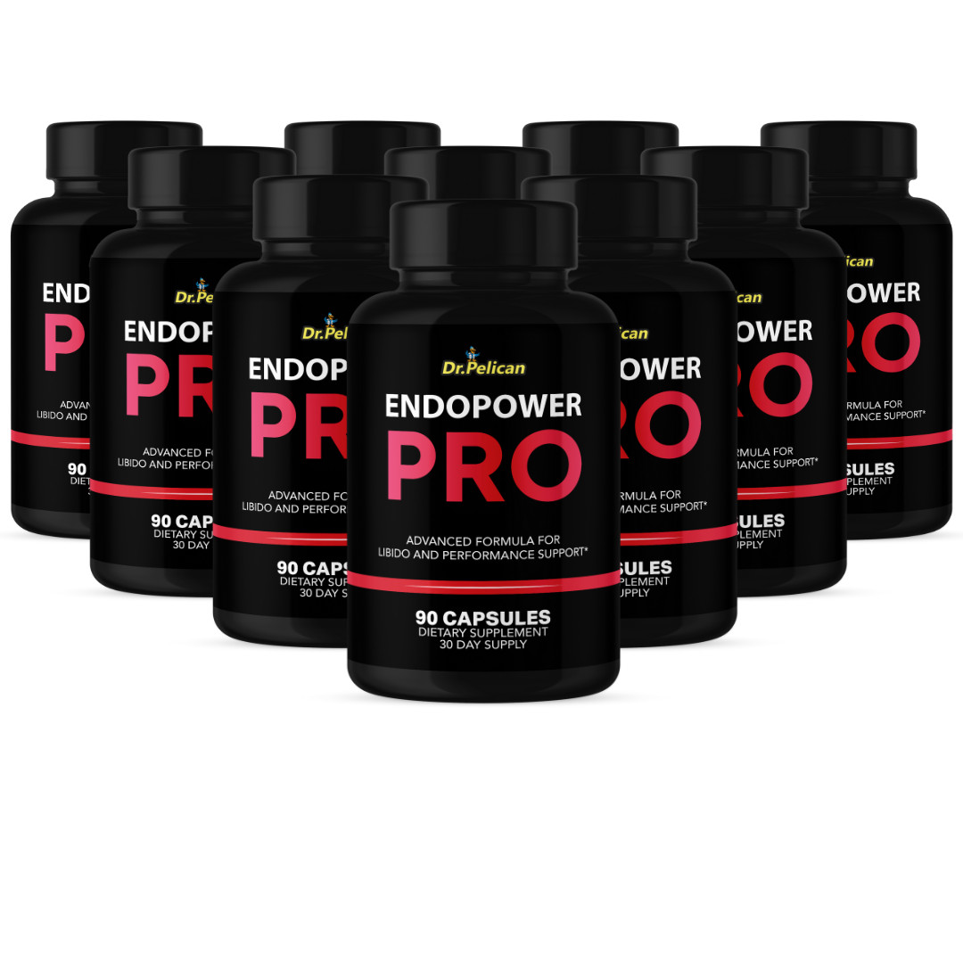 Endopower Pro- Bodybuilding & Men’s Health Support- 10 Bottles- 900 Capsules