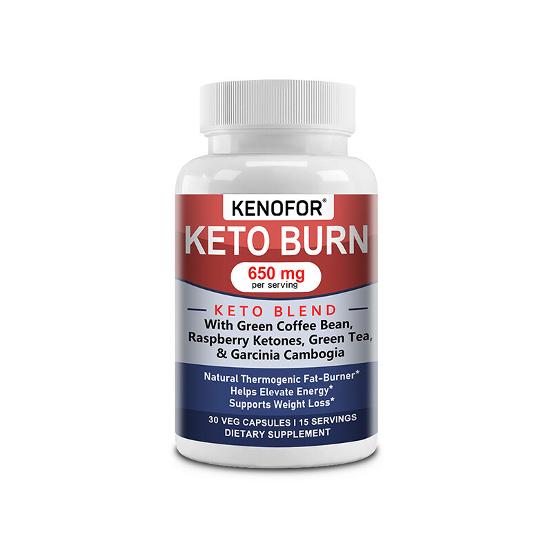 KETO with Green Tea Mixed Capsules-650MG-Natural Thermogenic Fat Burner