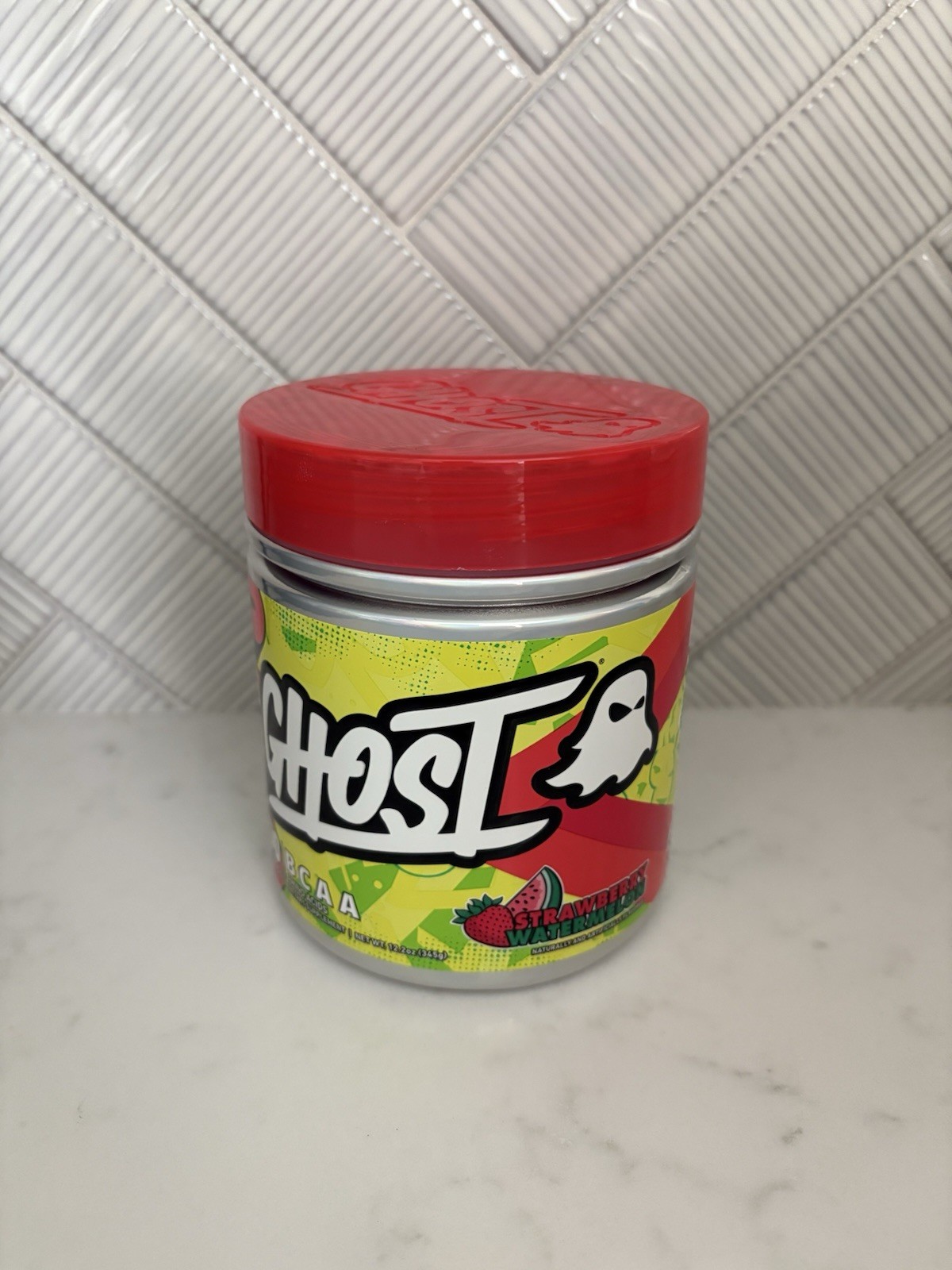 Ghost BCAA Strawberry Watermelon 11.1 oz