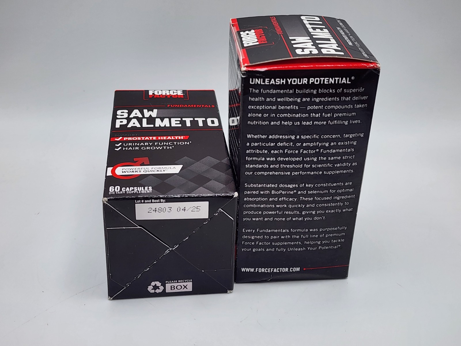 2x Fundamentals, Saw Palmetto, 120 Capsules Prostate Health