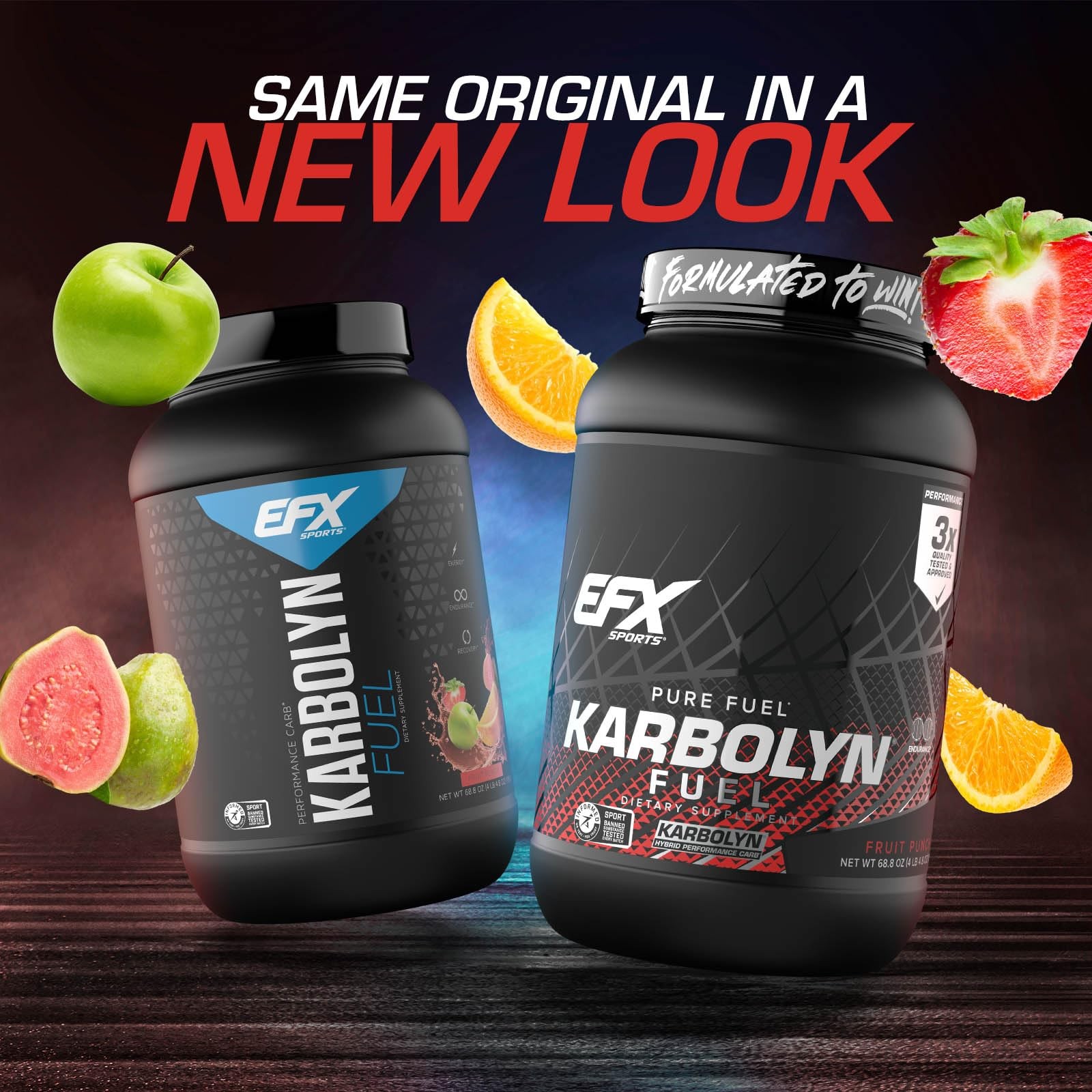 EFX Sports Karbolyn Fuel | FastAbsorbing Carbohydrate Powder | Carb Load, Sus…