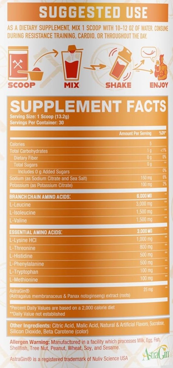 Allmax AMINOCORE BCAA 30 Servings Pick Flavor AminoCore BCAA