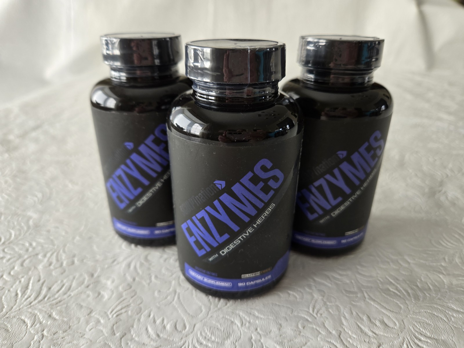SCULPTnation Digestive Enzymes Lot of 3 Sealed Bottles