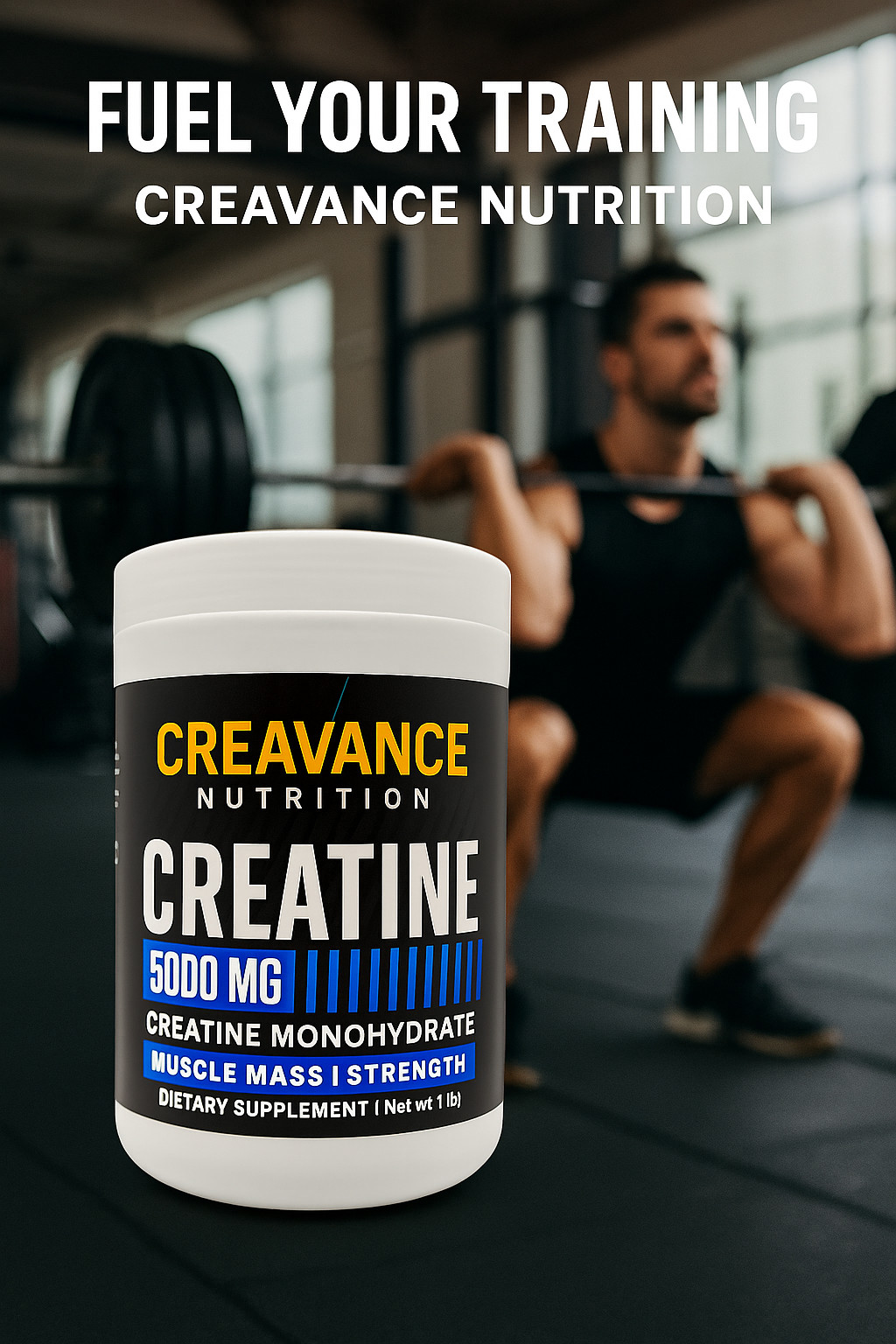 Creatine Supplements Creatine Monohydrate 500g – Pure Micronized Powder – Streng