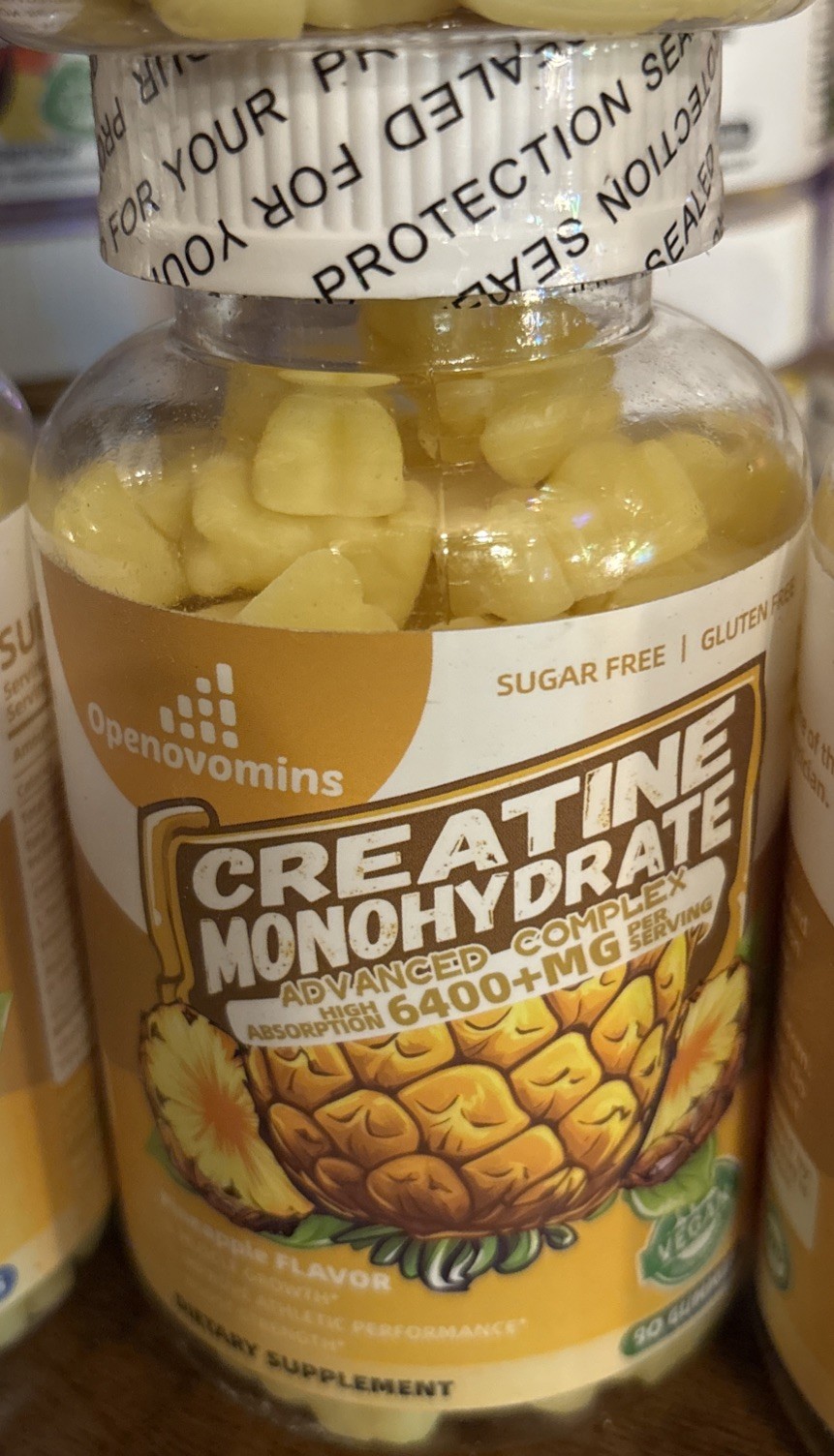 ElevateLife Creatine Monohydrate Gummies 5000mg Men Women Chewable 90 EXP 10/26