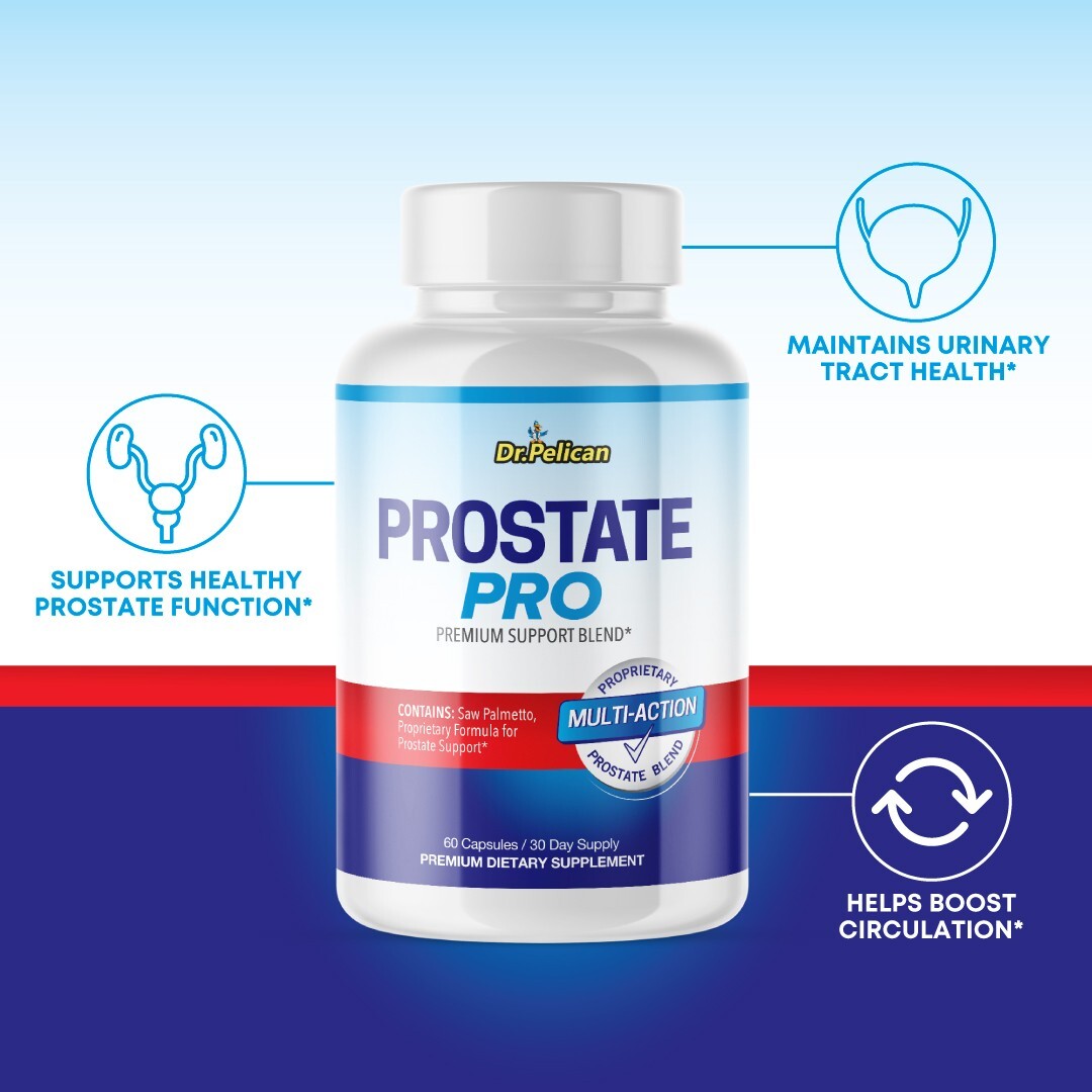 Prostate Pro- Support Supplement for Men – Urinary & Bladder Health-1 Bottle