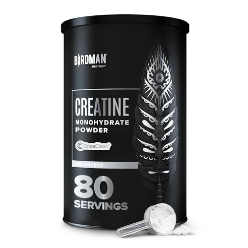 Creatine Monohydrate Powder 5g 80 Servings Muscle Recovery Vegan