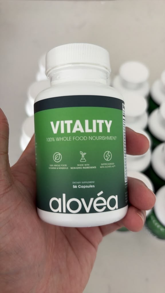 Alovea Vitality 100% Whole Food Nourishment 56 Caps New/AUTH